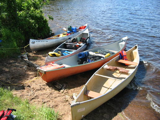 the boats