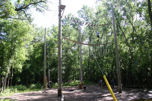 Camp Assiniboia Ropes Course