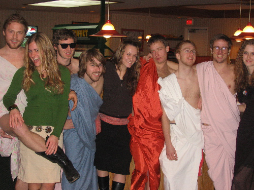 the entire gaggle (sans Matt and Joel)